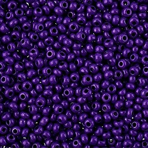 John Bead Czech Glass Seed Beads 11/0 (25g) Terra Intensive Purple Bead - 1 of 1
