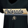 NCAA Colorado Buffaloes Women's V-Neck T-Shirt - 3 of 3