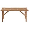 Garden Bench Bamboo 46.5 in Foldable Rustic Portable - 3 of 4