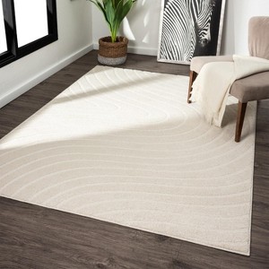 Luxe Weavers Modern Geometric Wave Indoor Area Rug - 1 of 4