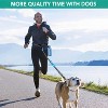 PetAmi Heavy Duty Hands-Free Waist Leash for Dog Walking Jogging Hiking, Bungee Belt with Padded Dual Handle for All Size Pet up to 150 lbs - 4 of 4