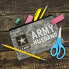 U.S. Army Husband Makeup Cosmetic Bag Organizer Pouch - 2 of 4