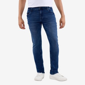 X RAY Men's Slim Fit Stretch Denim Jeans - 1 of 4