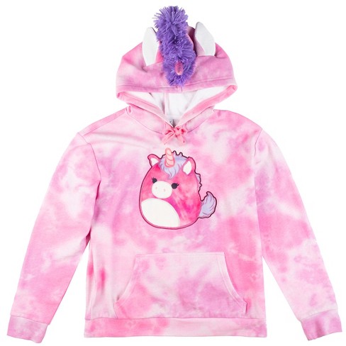 afvoer native acre Squishmallows Lola The Unicorn Juniors Women Pink Hoodie Cosplay Sweatshirt-large  : Target