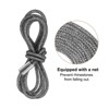 Unique Bargains Fashion Diamond Crystal Shoe Laces with Net for Sweatpants Shorts 2 Pcs - 3 of 4