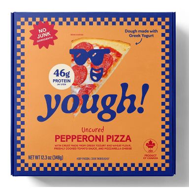 Yough! Uncured Pepperoni Frozen Pizza - 12.3 oz