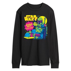 Men's - Star Wars - Boba Fett Bounty Hunter Long Sleeve Graphic T-Shirt - 1 of 3