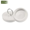 Unique Bargains Rubber with Pull Ring Kitchen Bathtub Sink Drain Stopper 2 Pcs - 3 of 4