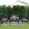 Costway 8PCS Patio Rattan Furniture Set Garden Deck - image 4 of 4