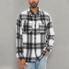 Slickblue Men's Checkered Flannel Shacket - Soft Brushed Overshirt with Pockets, Multi Colors Options, S to 3XL - 2 of 4