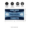 Evergreen Come Back with Tickets University of North Carolina 28" x 16" Woven PVC Indoor Outdoor Doormat - 2 of 4