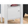 ?Vynxaria Transitional Brown Laminate Accent Table - Versatile Nightstand & End Table - 4 of 4