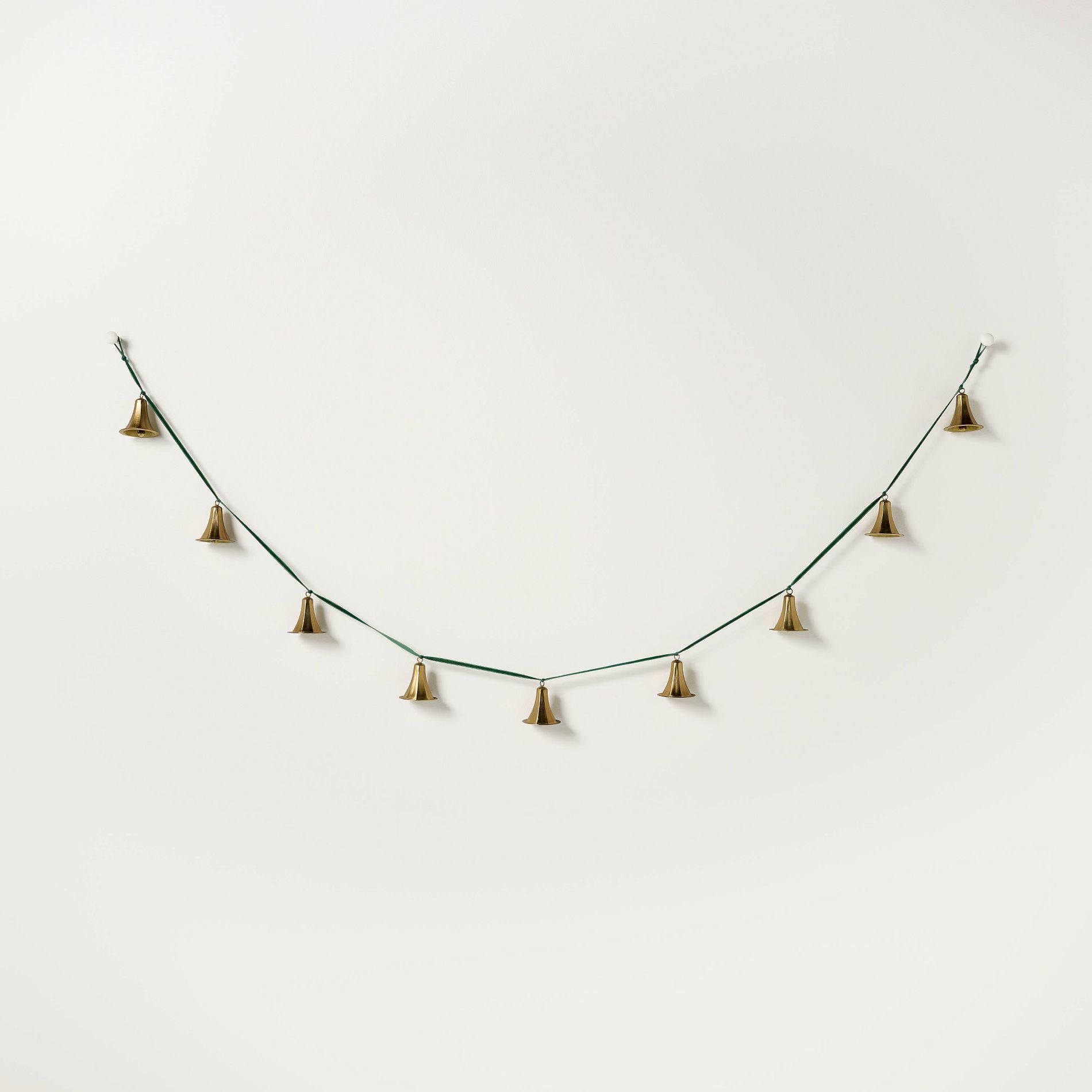Brass Bell Garland with Velvet Ribbon - Hearth & Hand™ with Magnolia
