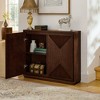 Lyngins Mid Century Modern V-shape Storage Cabinet, Fluted Sideboard Cabinet, Anti-Tip Design Buffet Cabinet/Kitchen Storage Cabinet for Living Room - 3 of 4