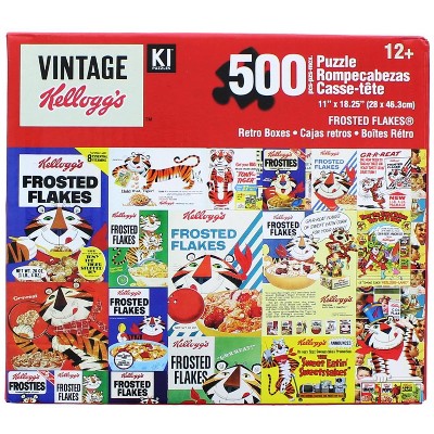CroJack Capital Inc. Kellogg's Vintage Frosted Flakes 500 Piece Jigsaw Puzzle