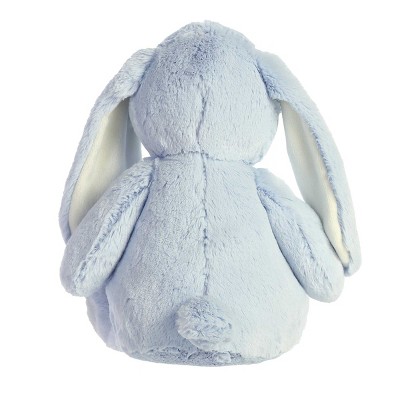 Soft Blue Plush Bunny with Long Ears, 8.5 Inches
