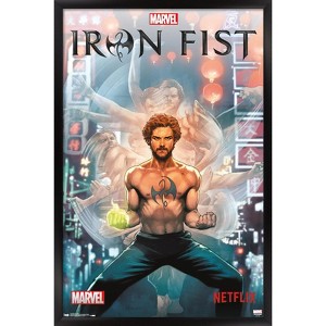 Trends International Marvel Comics TV - Iron Fist - Stance Framed Wall Poster Prints - 1 of 4