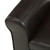 Modern Upholstered Hayes Armed Storage Bench with PU Leather for bedroom living room-Christopher Knight Home - 3 of 4