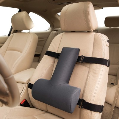 Adjustable Gray Foam Full Back Support Cushion