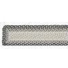 Earth Rugs Gray Sand Ivory Rectangle Stair Tread – 27x8.25 Braided Jute Step Rug in Neutral Tones - 3 of 3