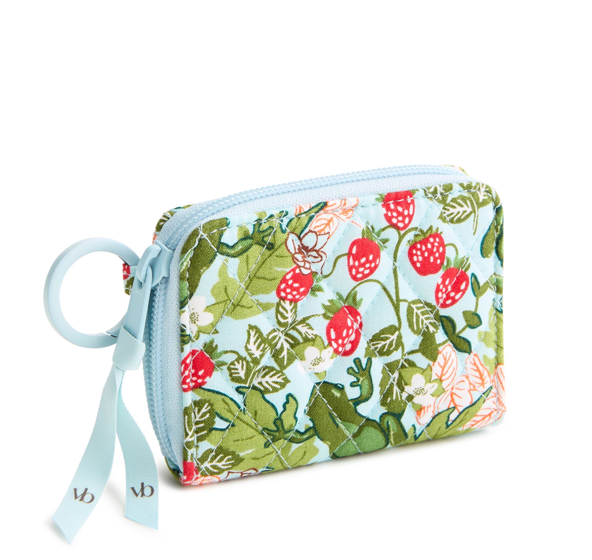 Vera Bradley Women's Outlet Cotton Small Zip-Around Wallet