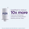PUR Faucet Vertical Mount Water Filtration System Black: Best Faucet Water Purifier, Easy Installation, Filters Mercury & Lead - 3 of 4