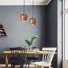 8" Urban Copper Globe Shade Pendant Light - River of Goods - 2 of 4