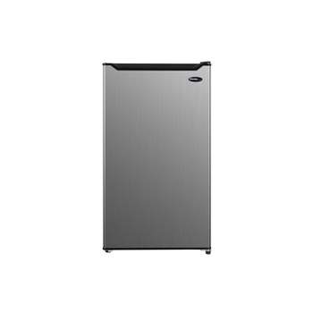 Whirlpool 3.1 cu. ft. Mini Fridge in Stainless Steel with Dual Door True  Freezer WHR31TS4E - The Home Depot