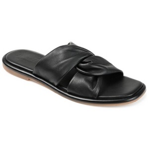 Journee Signature Women's Genuine Leather Kanndice Sandals - 1 of 4