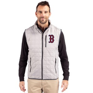 Boston Red Sox Cutter & Buck Rainier PrimaLoft® Mens Big and Tall Eco Insulated Full Zip Puffer Vest - 1 of 1