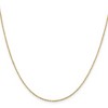 Black Bow Jewelry 1mm 14k Yellow Gold Plated Sterling Silver Cable Chain Necklace, 18 In - 3 of 4