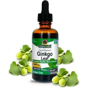 Nature's Answer Ginkgo Leaf Liquid Extract 2000mg, 1 Oz - 1 of 4