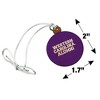 Western Carolina Alumni Mini Small Tiny Wood Christmas Tree Holiday Ornament - 4 of 4