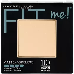 Maybelline Fit Me Matte + Poreless Pressed Powder - 110 Porcelain - 0.29oz