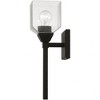 Livex Lighting Aragon 1 - Light Vanity in  Black - 2 of 4