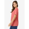 Woman Within Plus Size Perfect Short-Sleeve Scoopneck Tee - 4 of 4