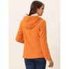 INSPIRE CHIC Women's Casual Winter Outwear Hooded Button Toggle Duffle Coat - 4 of 4