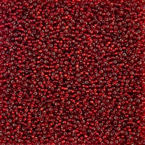 John Bead 500g 10/0 Silver Lined Red Czech Glass Seed Beads for Jewelry Bracelet Necklace Making - 1 of 2