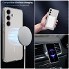 Reiko Transparent Wireless charging Built-in Magnetic Cell Phone Cover for Samsung Galaxy S24 Plus - 2 of 4
