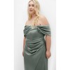 Women's Plus Size Paloma Maxi Dress - sage | CITY CHIC - image 4 of 4