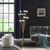 61.5" In 16-Light Acrylic Globe Aluminun Led Chrysanthe Yellow Gold Metal Floor Lamp - 4 of 4