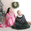 Lomsoe Christmas Flannel Blanket, Soft Blanket, Cozy Lightweight Throw Blanket for Couch Bed Sofa. - 3 of 4
