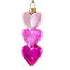 Cody Foster 4.0 Inch Triple Heart Valentine Tree Ornament , Christmas Decor Love Christmas Valentine's Day (1PC) - 3 of 4