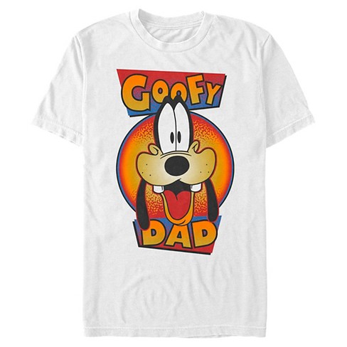 Men's A Goofy Movie Goofy Dad T-shirt - White - 2x Large : Target