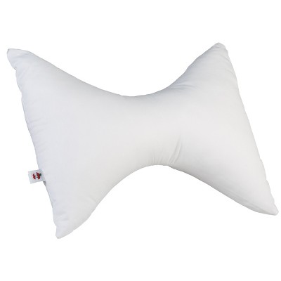 Core Products Bowtie Pillow w/Case- Neck & Head Support For Side & Back Sleeping