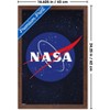 Trends International NASA - Portrait Logo Framed Wall Poster Prints - 3 of 4