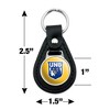 University of North Georgia Secondary Black Leather Keychain - 2 of 4