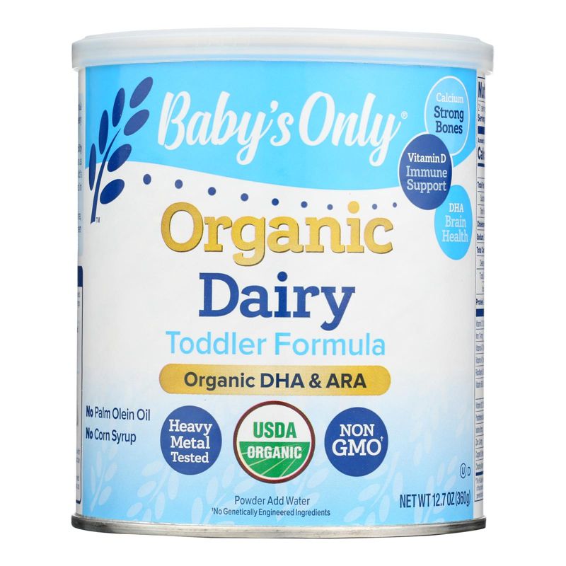 Baby's Only Organic Dairy Toddler Formula DHA and ARA - Case of 6/12.7 oz, 2 of 8