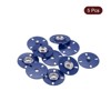 Unique Bargains Alloy Invisible Durable High Hardness Buckle Fasteners Press Studs Buttons 5 Pcs - 3 of 4