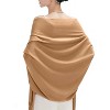 MSDC Pashmina Shawl for Women Soft Lightweight Wrap for Wedding, Travel, Evening, Party Elegant Scarf for All Seasons - 2 of 4